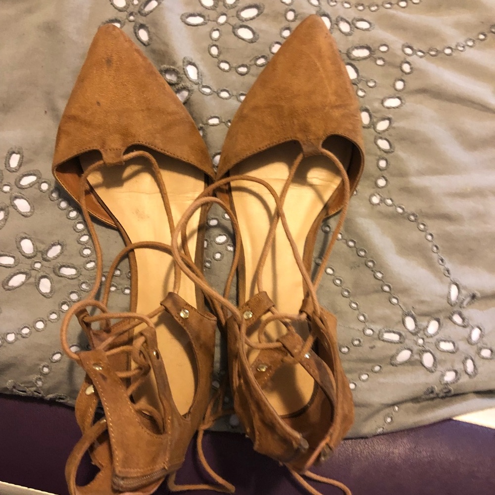 Lace up sandals